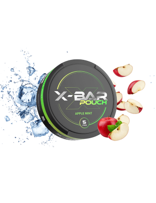X-Bar Apple Mint Nicotine Pouches